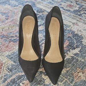 SCHUTZ Black Classic Heels Timeless Design